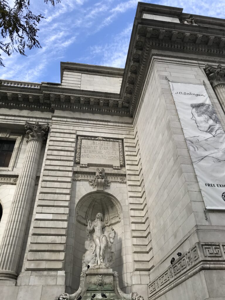 Beauty at the 42nd St. NYPL